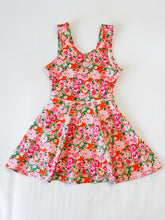 Tennis Dress - Glowing Pink Flowers (Size Down)
